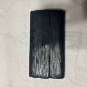 Louis Vuitton Black Epi Wallet